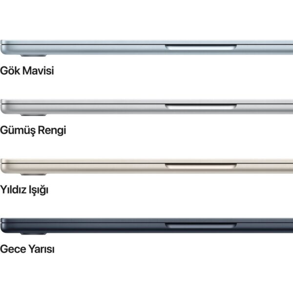 Apple MacBook Air M5 16GB 512GB SSD macOS 13″ Taşınabilir Bilgisayar Gök Mavisi MDHH4TU/A
