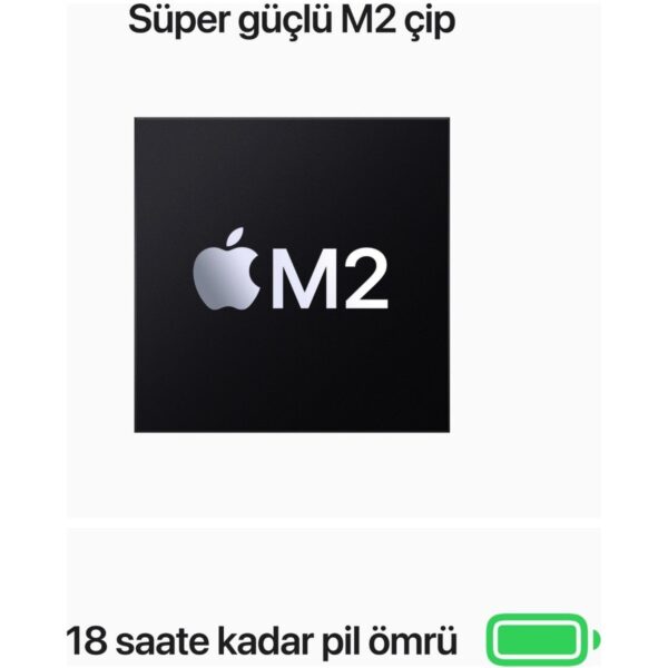 Apple MacBook Air M2 16GB 256GB SSD macOS 13″ Taşınabilir Bilgisayar Yıldız Işığı MC7W4TU/A