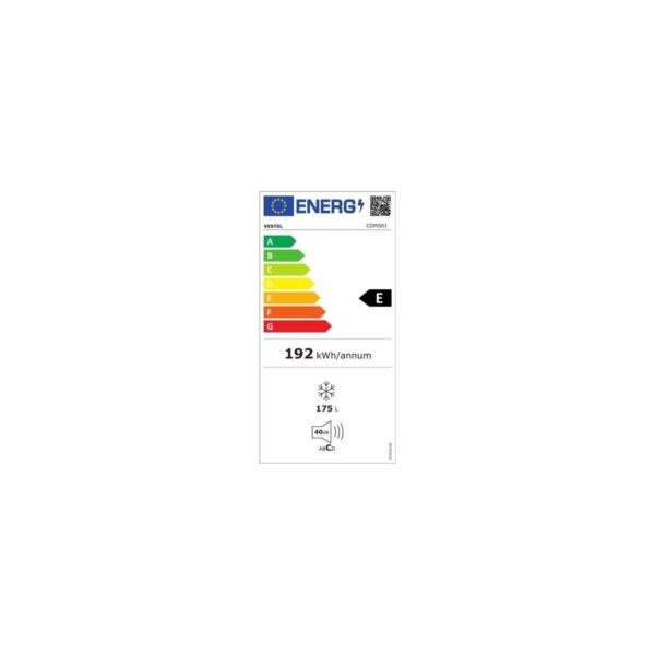 Vestel CDM501 175 Lt 5 Çekmeceli Dikey Derin Dondurucu
