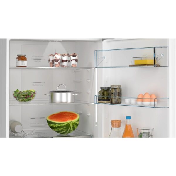BOSCH KGN55CIE0N Serie 4 Alttan Donduruculu Buzdolabı 186 x 70 cm Kolay temizlenebilir Inox